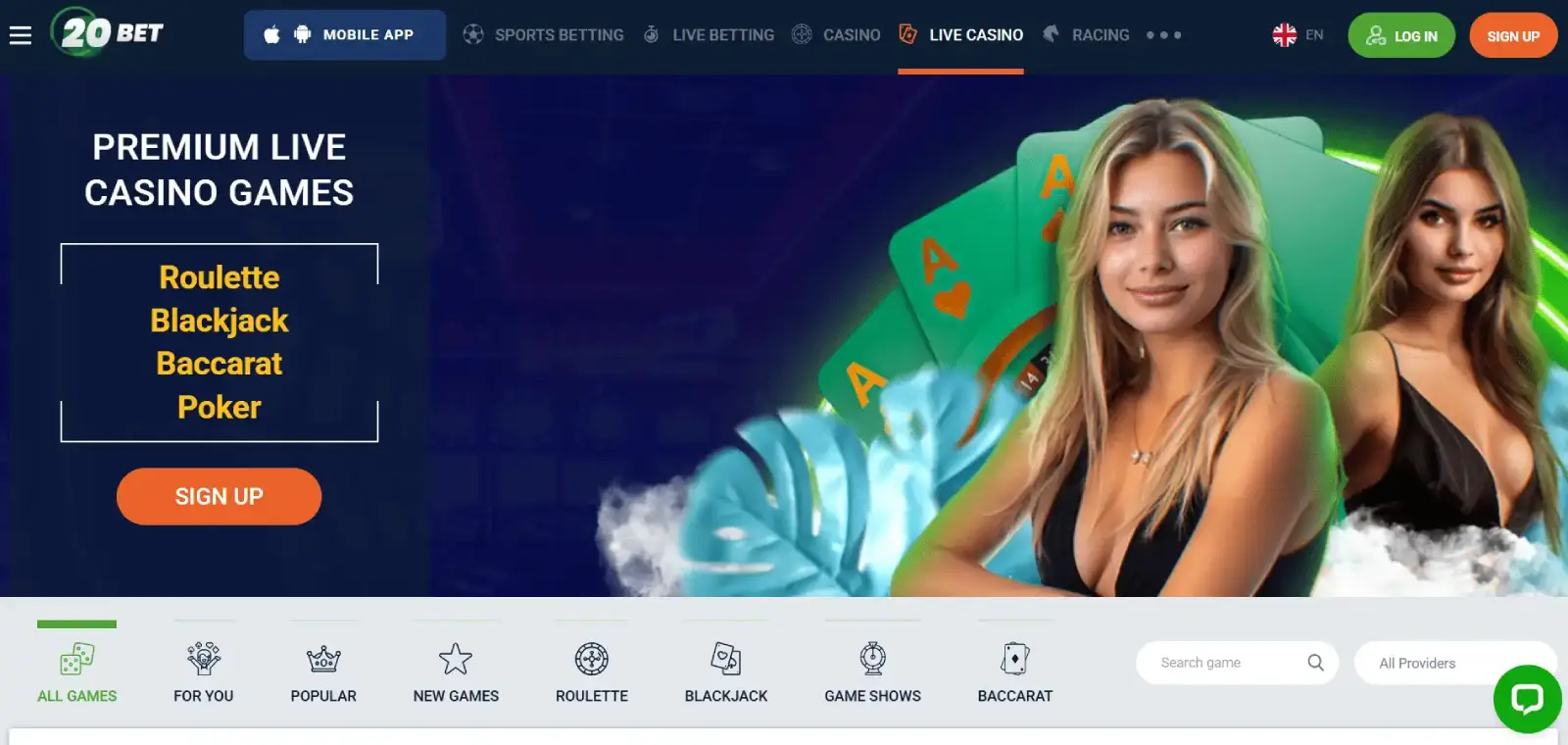 20bet Casino